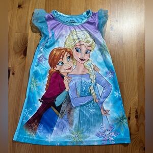Disney‎ Frozen Toddler Night Gown Size 2T